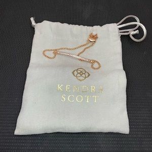 Ott Adjustable Chain Bracelet In Rose Gold